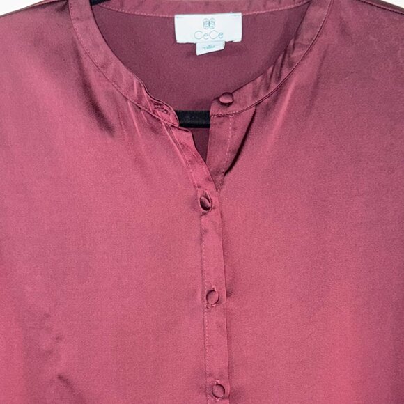 CeCe Women's Blouse Long Sleeve Size L - Picture 2 of 3